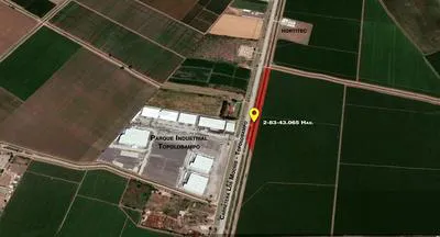 13_1388 | En Venta excelente Terreno Agroindustrial, Carretera Los Mochis - Topolobampo. | Integralia Grupo Inmobiliario