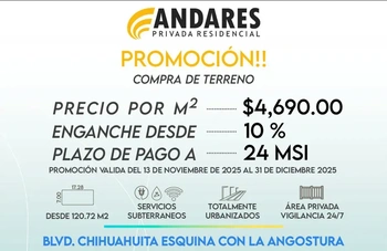 1_2865 | Casas y Terrenos en Andares privada Residencial | Integralia Grupo Inmobiliario